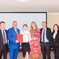 SINGYUN International was awarded the Outstanding Contribution Award