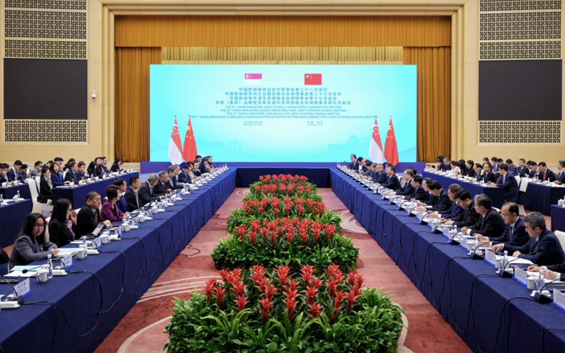 打破歷史紀錄：新加坡與中國簽署27項協議！