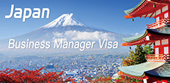 Japan business manager visa